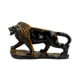 Tiger Eye Semi Precious stone Lion Statue Hand Carved Decor